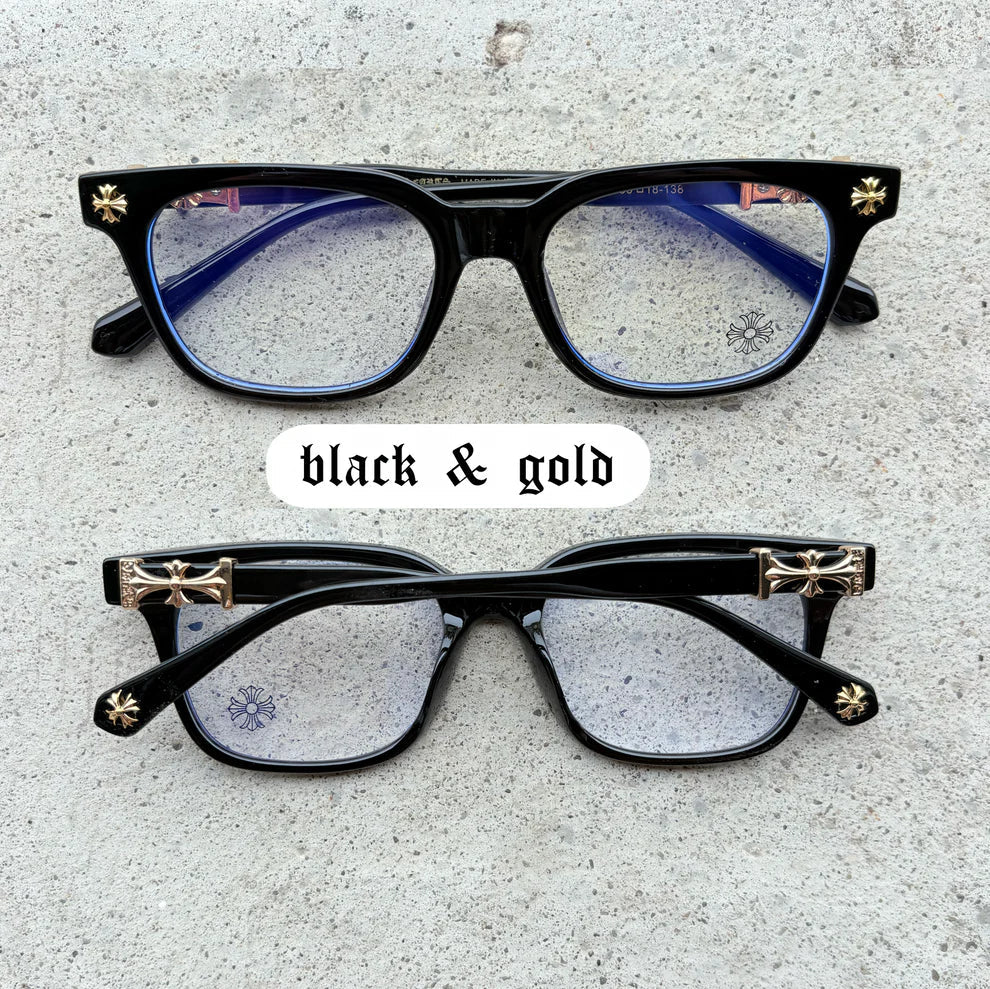 Verzux Black Chrome Glasses™️