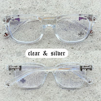 Verzux Clear Chrome Glasses™️